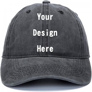 Customizable baseball caps